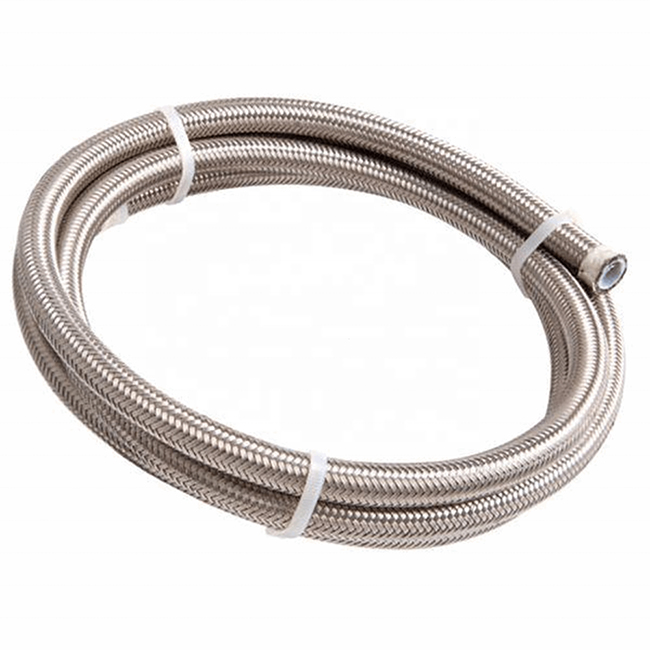 Corrosion Resistant 304 Stainless Steel PTFE Braided Hose 