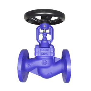 Cast Carbon Steel WCB Flange Type Bellow Seal Globe Valve