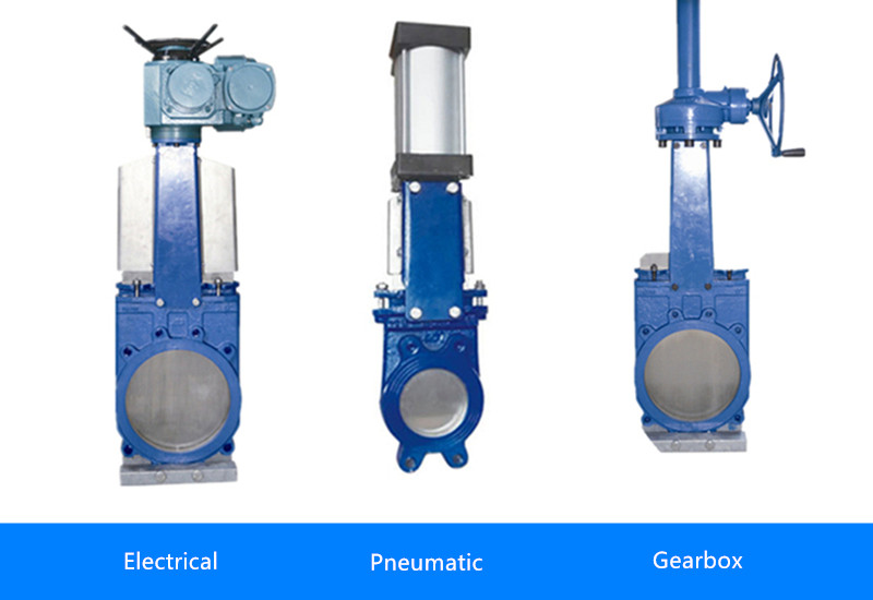 Electric Knife Sliding Gate Valves with Cast Iron Body Marketer Goodmax