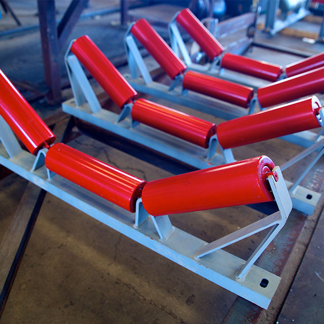 Conveyor Belt Plastic Through Guide Roller