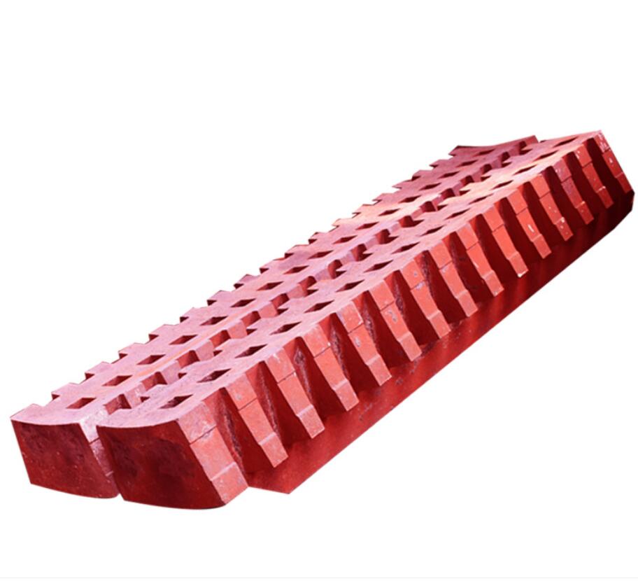 Wear resistant parts high energy durable cast steel grate plate