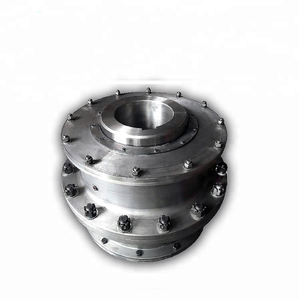 Large Rigid Steel Type Spline Gear Shaft Coupling